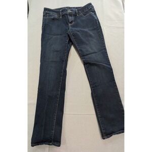 Simply Vera Vera Wang Jeans Womens 6R Dark Wash Excellent Straight Leg Stretch